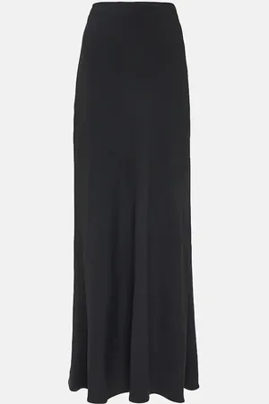 Ami CrÃªpe maxi skirt