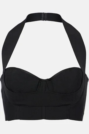 Alaïa AlaÃ¯a Halterneck bra top