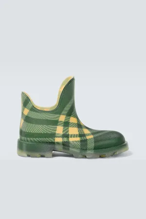 Burberry Check rain boots