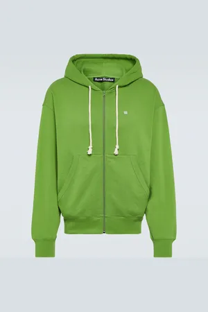 Acne Studios Fiah Face cotton jersey hoodie
