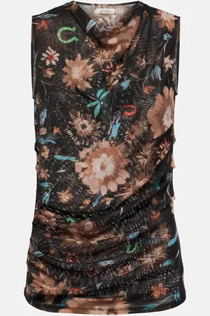 Dorothee Schumacher Sheer Flowers floral draped top