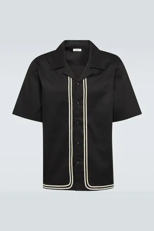 COMMAS Braided cotton shirt