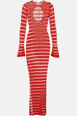 AYA MUSE Lace maxi dress