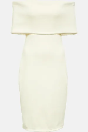 Bottega Veneta Off-shoulder midi dress