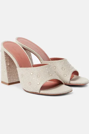 Amina Muaddi Brigitte Slipper 95 mules