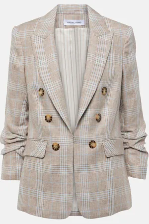 VERONICA BEARD Beacon Dickey linen blazer