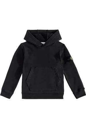 Stone Island Compass cotton jersey hoodie