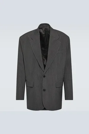 Acne Studios Pinstripe oversized suit jacket
