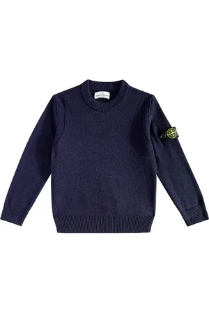 Stone Island Compass ribbed-knit sweater