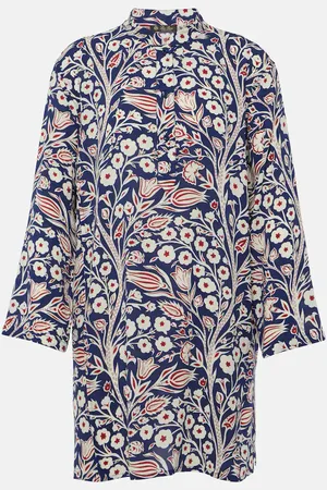 Loro Piana Floral silk tunic