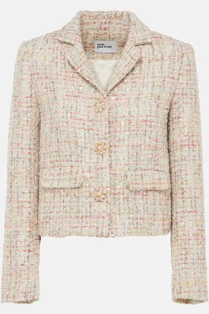 Self-Portrait Embellished bouclÃ© jacket