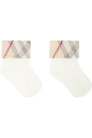 Burberry Baby cotton-blend socks