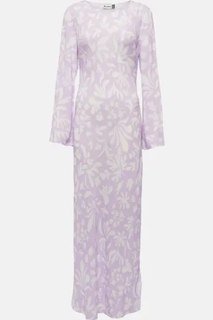 RIXO London Alondra printed maxi dress