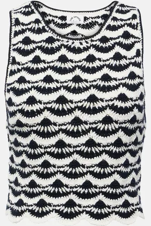 The Upside Woodstock Viva crochet cotton top