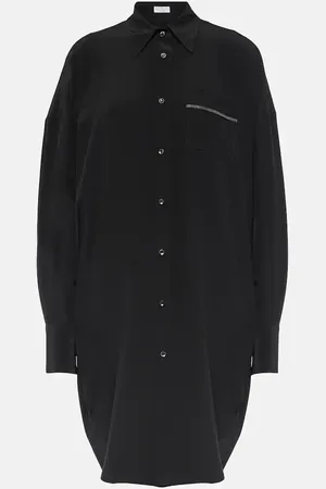 Brunello Cucinelli Oversized silk shirt