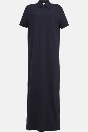 Bottega Veneta Cotton-blend piquÃ© polo dress