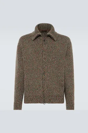 Loro Piana Cashmere zip-up sweater