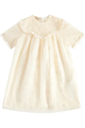 Gucci Baby embroidered tulle dress
