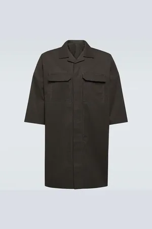 Rick Owens Cotton bowling shirt