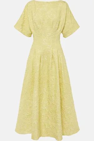 Simkhai Rosalie jacquard midi dress