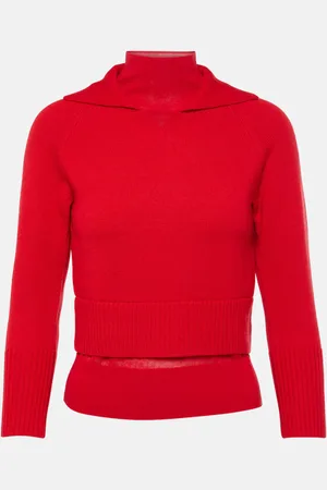Victoria Beckham Layered wool sweater