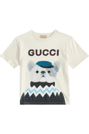 Gucci Printed cotton T-shirt