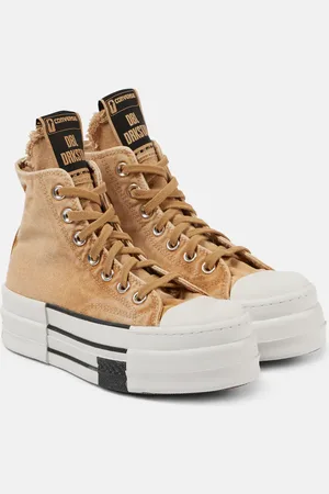 Rick Owens X Converse DBL DRKSTAR Chuck 70 sneakers