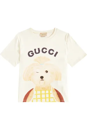 Gucci Printed cotton T-shirt