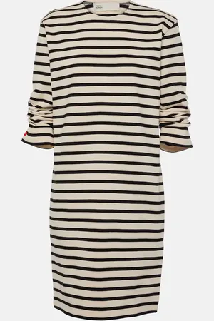 Tory Burch Striped cotton minidress