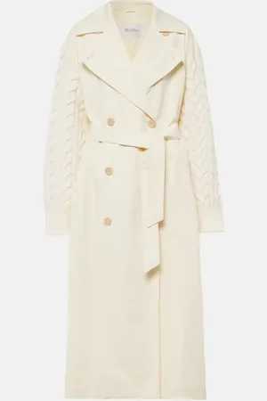 Max Mara Cicladi wool trench coat