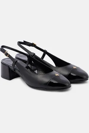 Tory Burch Leather slingback pumps