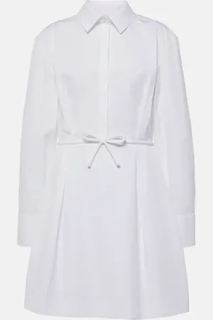 VALENTINO Cotton poplin shirt dress