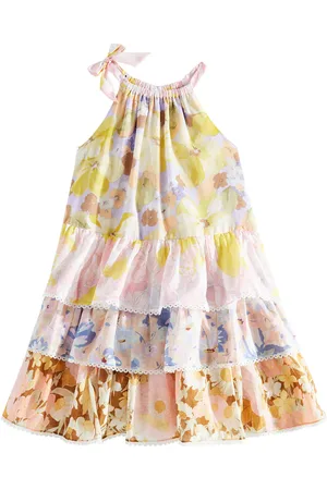 ZIMMERMANN Halterneck cotton dress