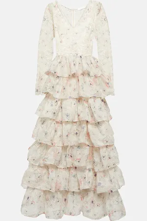 ZIMMERMANN Halliday ruffled tiered cotton gown