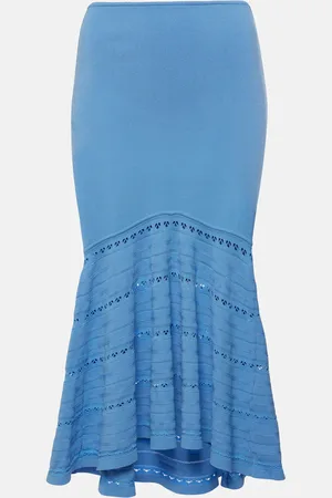 Victoria Beckham Knitted midi skirt