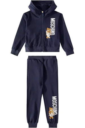 Moschino Teddy Bear cotton jersey tracksuit