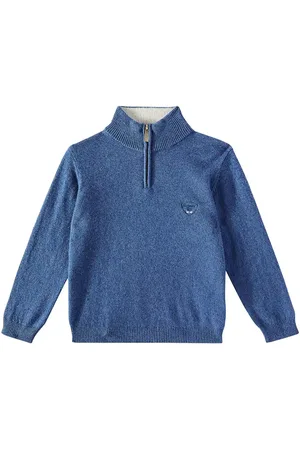 BONPOINT Gert cashmere half-zip sweater