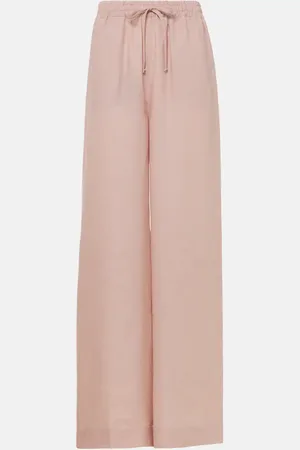 Loro Piana Graysen linen wide-leg pants