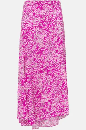 Isabel Marant Hortensia printed silk-blend maxi skirt