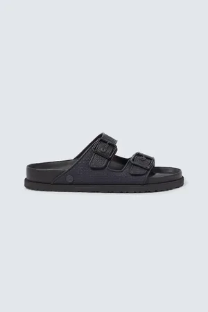 Birkenstock Arizona raffia sandals