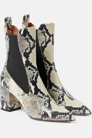 PARIS TEXAS Anja 70 printed leather boots