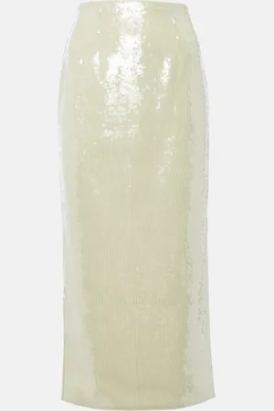 Roland Mouret Sequin midi skirt