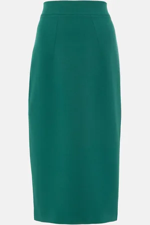 Safiyaa Hokuku crÃªpe pencil skirt