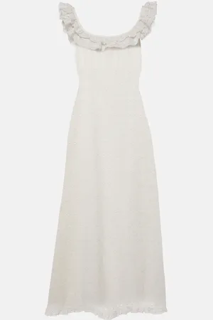 RIXO London Patsy broderie anglaise cotton midi dress