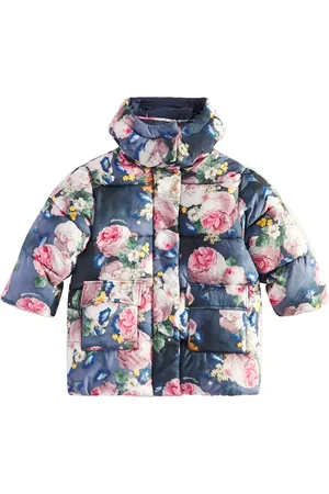 MONNALISA Floral puffer jacket