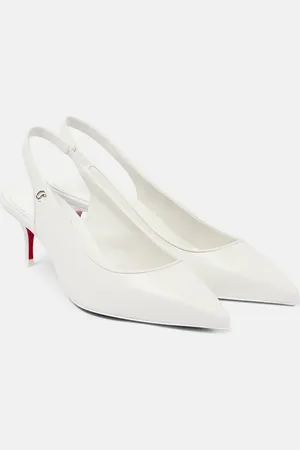 Christian Louboutin Sporty Kate Sling 55 leather slingback pumps
