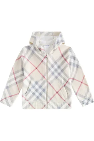 Burberry Burberry Check wool hoodie