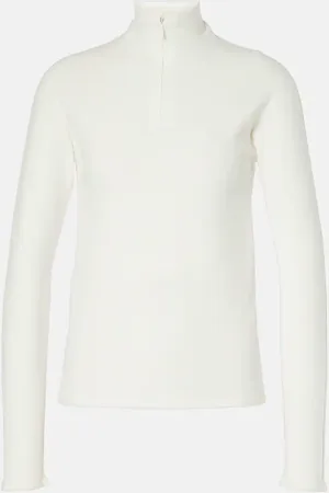 The Row Patti zip-up top