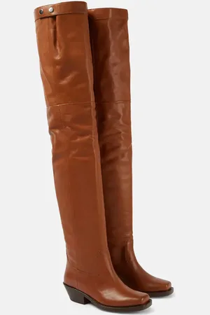 Isabel Marant Amati leather over-the-knee boots