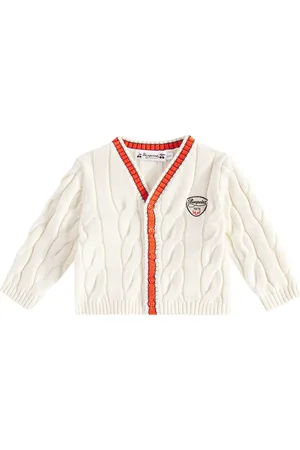 BONPOINT Giorginoli cable-knit cotton-blend cardigan